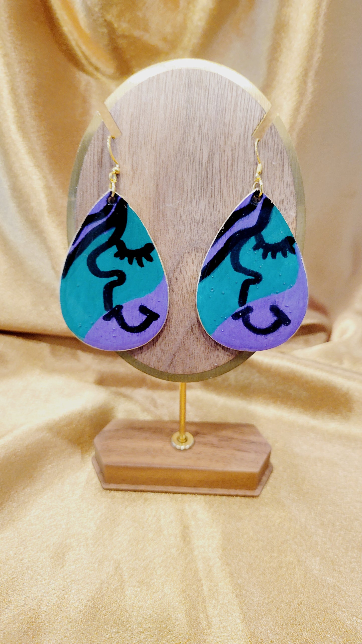 Hand Painted Earrings