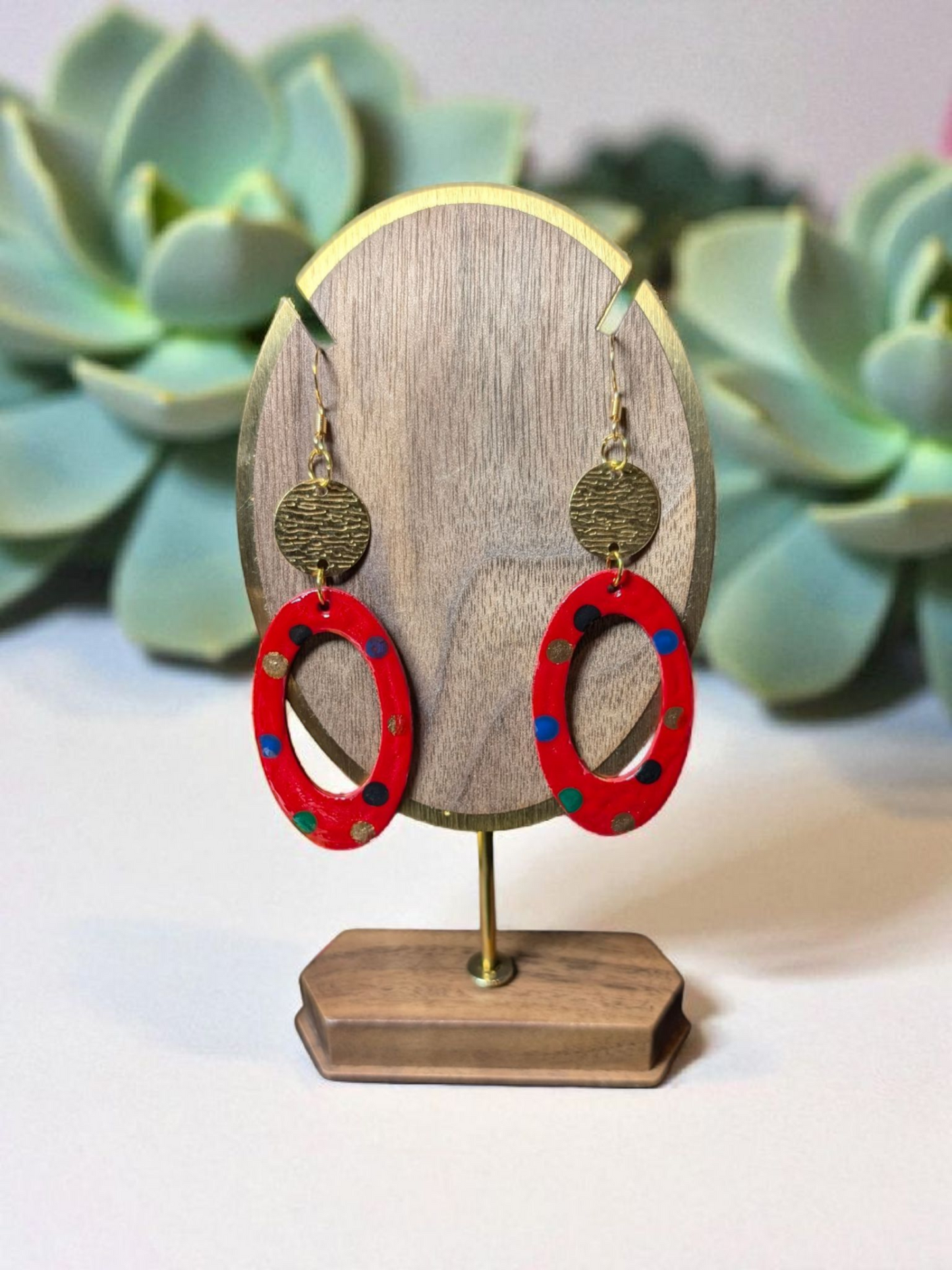 Handpainted Earrings