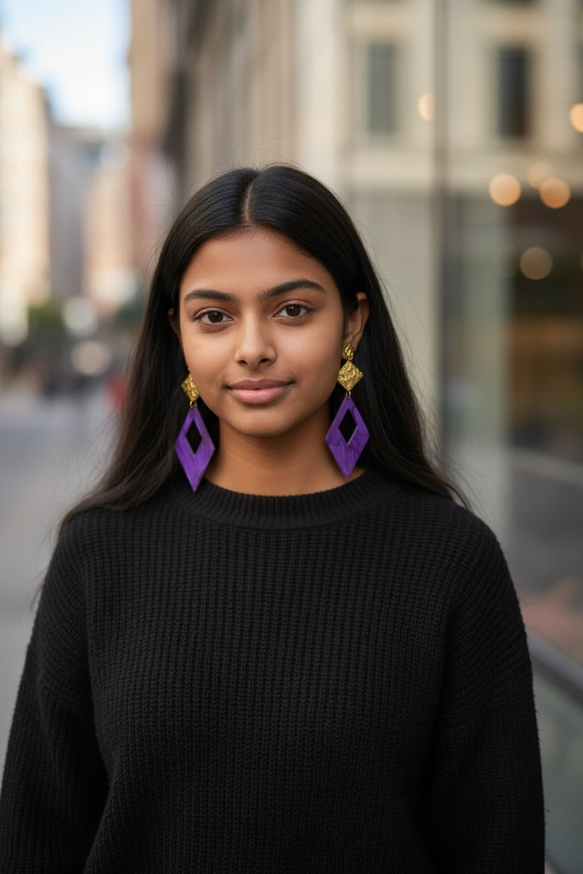 Handpainted Earrings