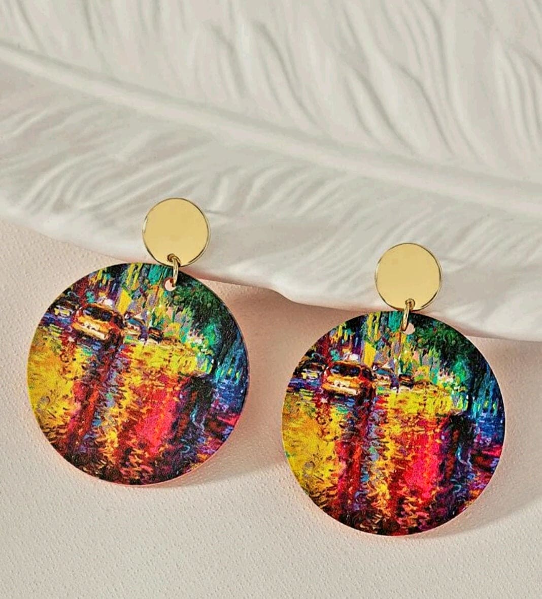 Hand Painted Earrings