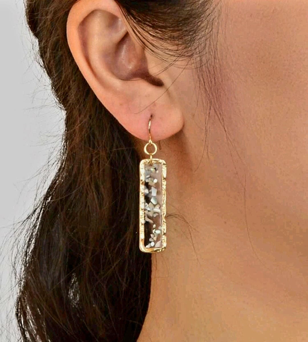 Geometric Drop Earrings