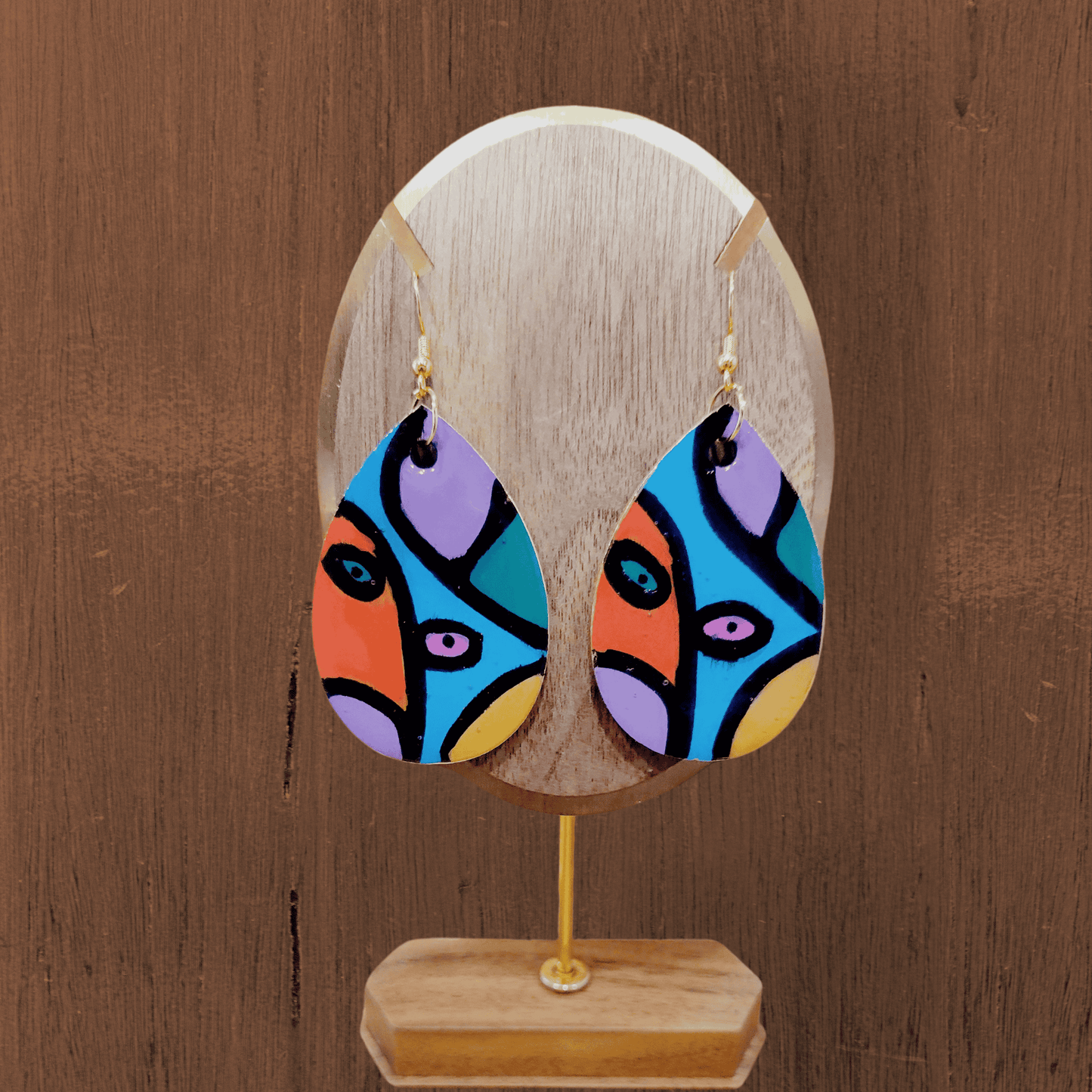 Hand Painted Earrings