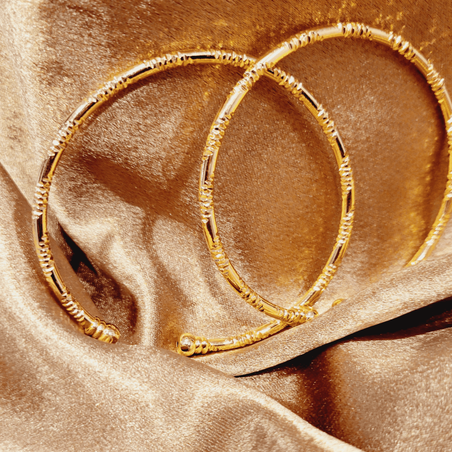 Gold Plated Bangles