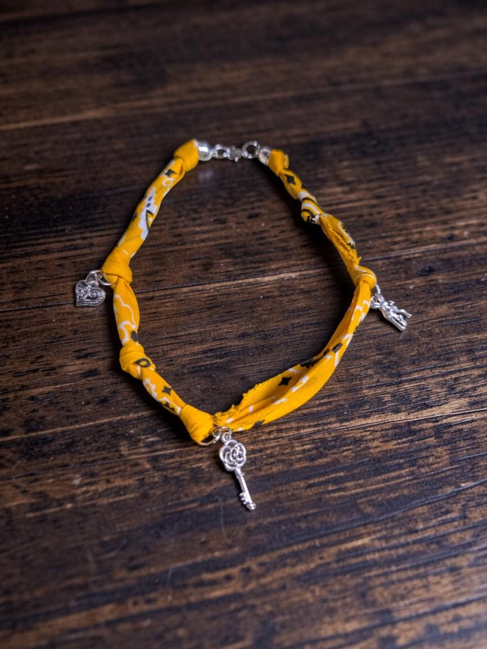 Bandana Charm Necklace