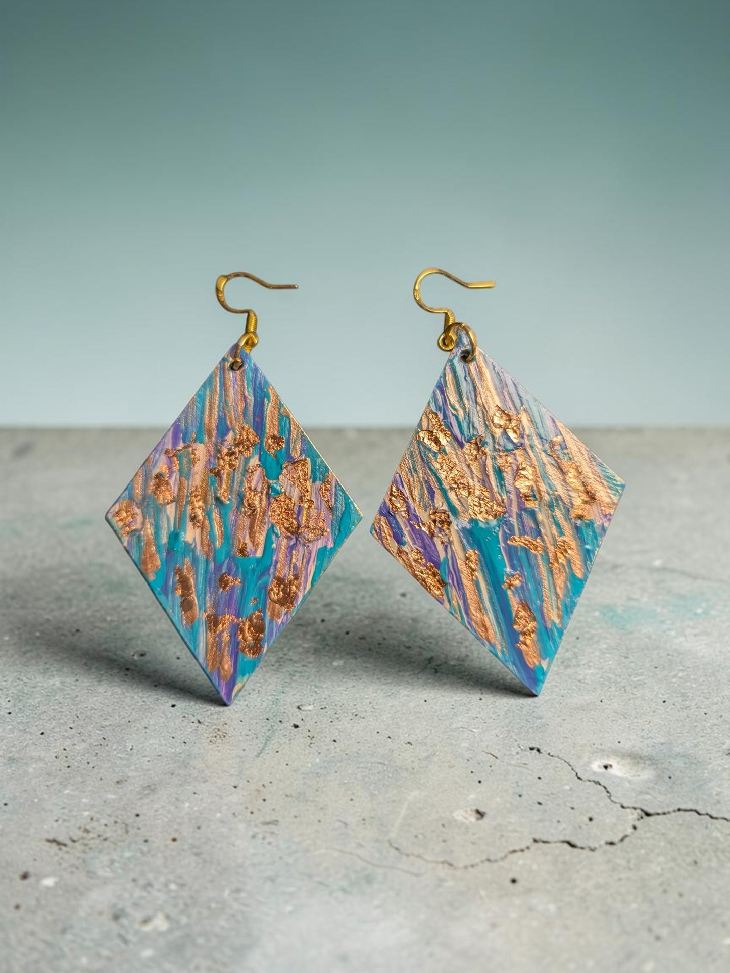 Hand-Painted Earrings