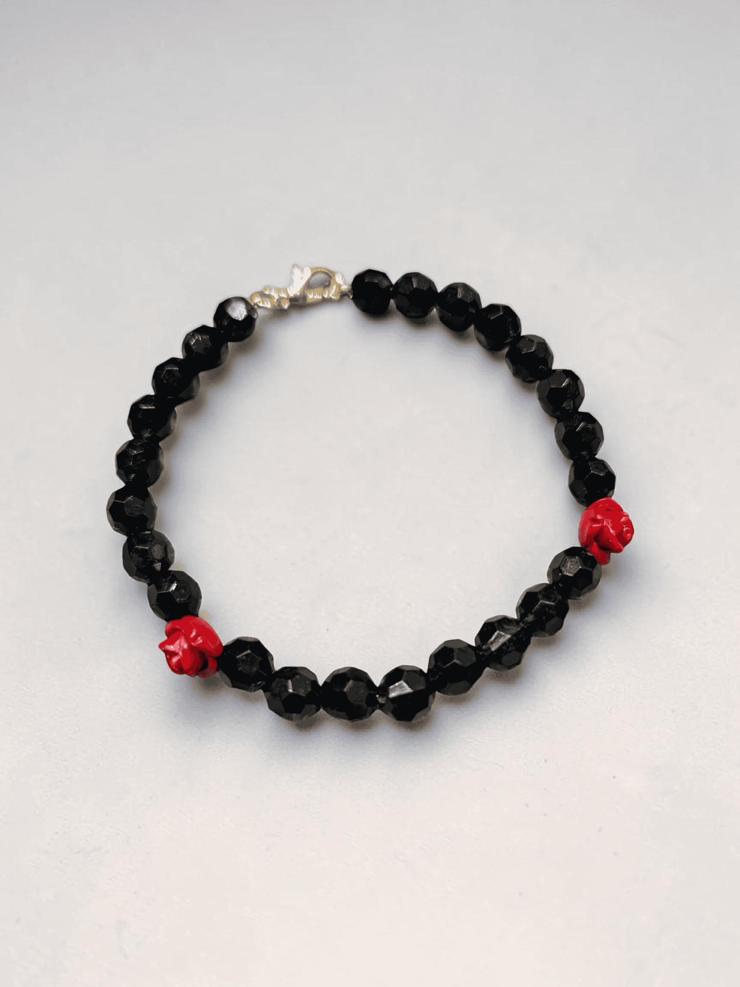 Rose Beaded Bracelet