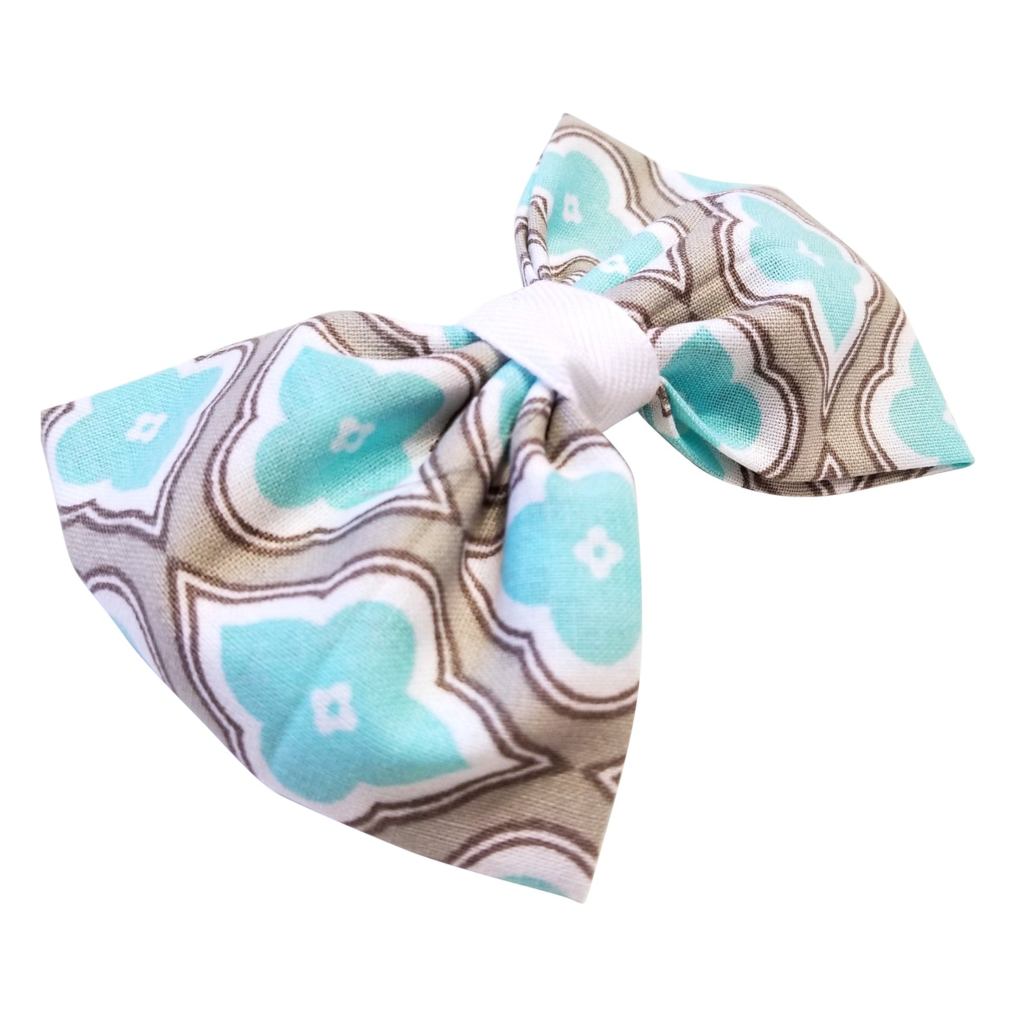 Hairbow/Mint Green and Gray - thatboholife