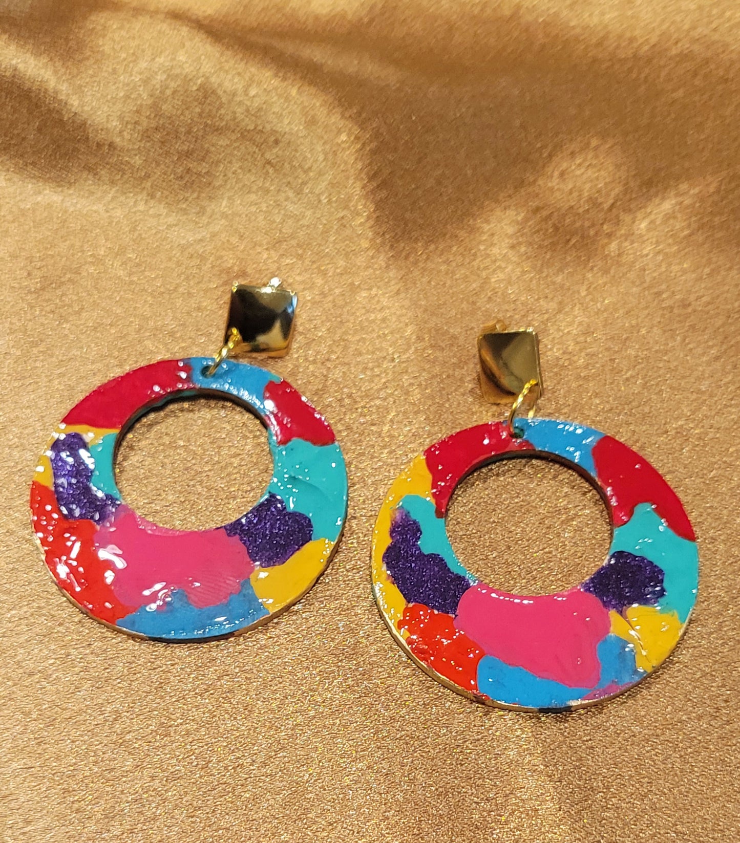 Hand Painted Earrings