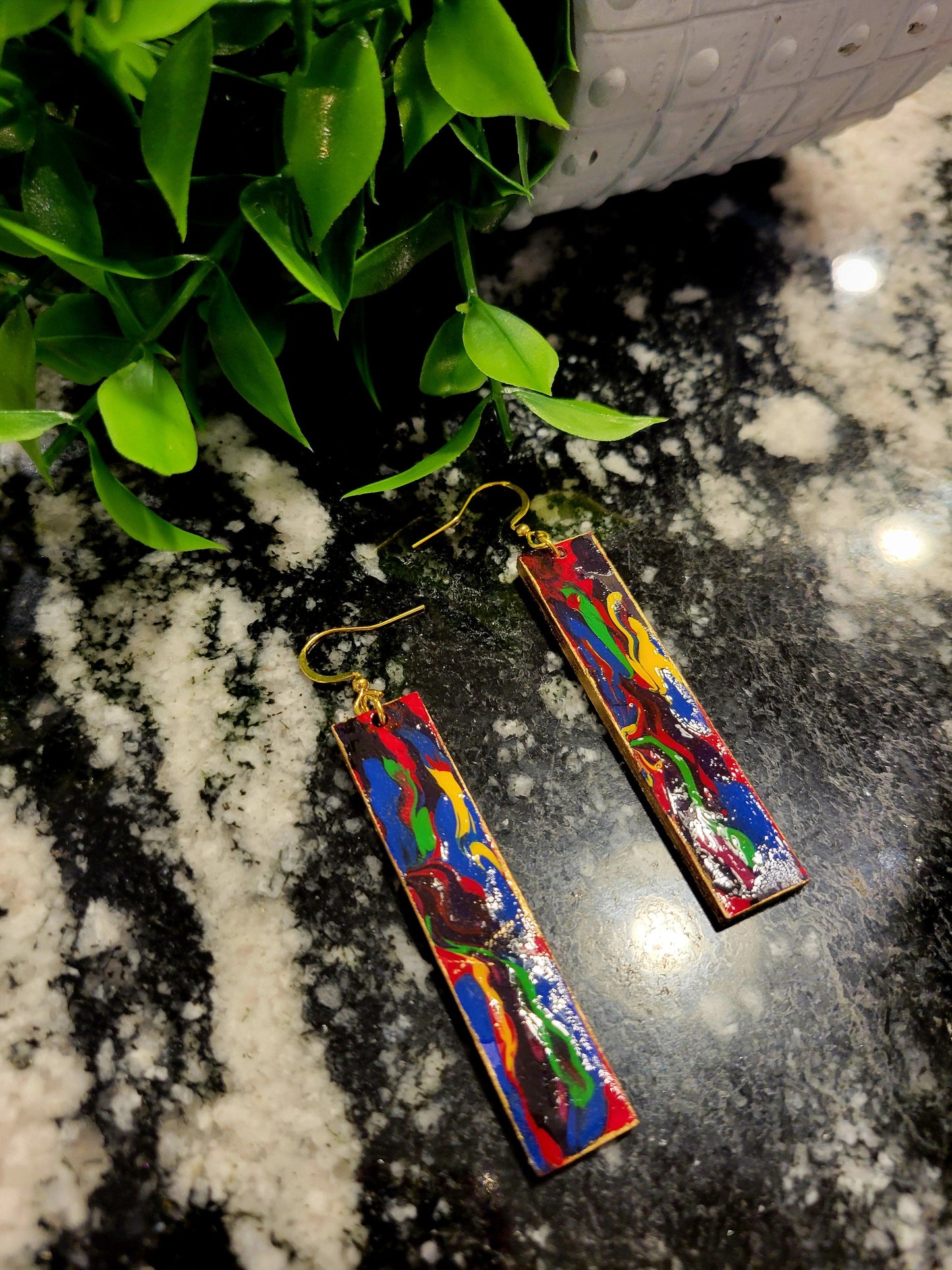 Hand Painted Earrings