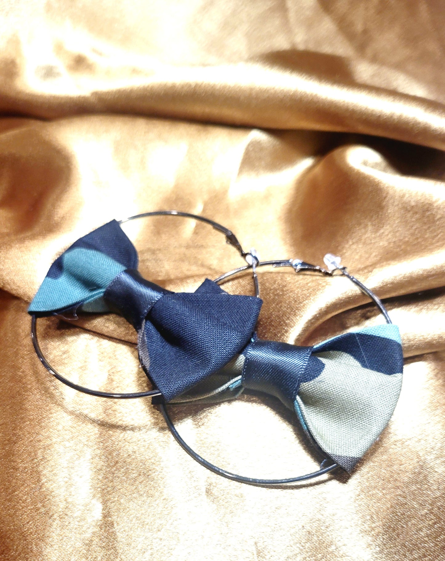 Hoop Bow Earrings