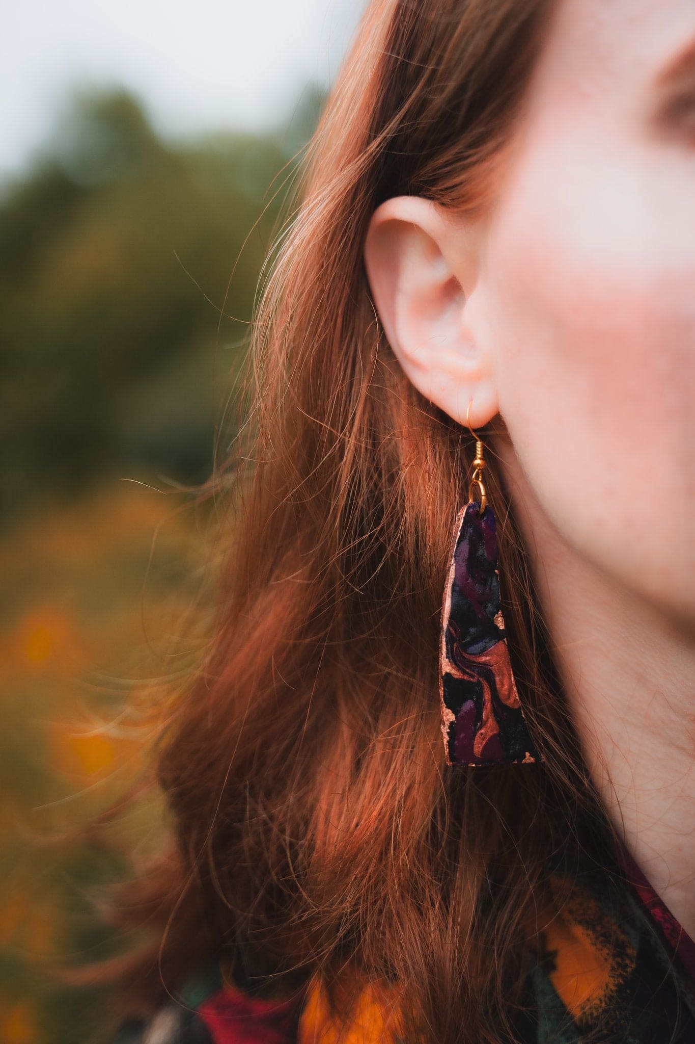 Hand Painted Earrings