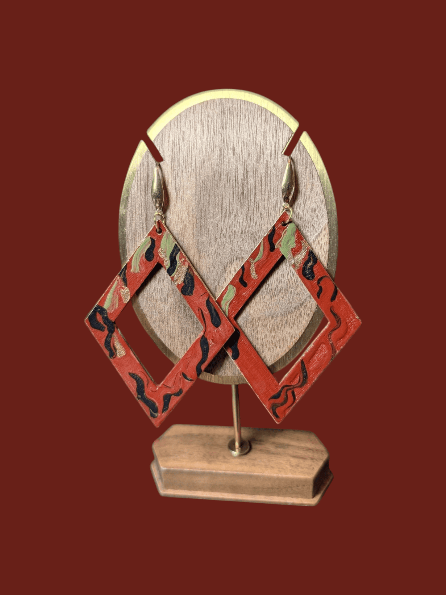 Hand Painted Earrings