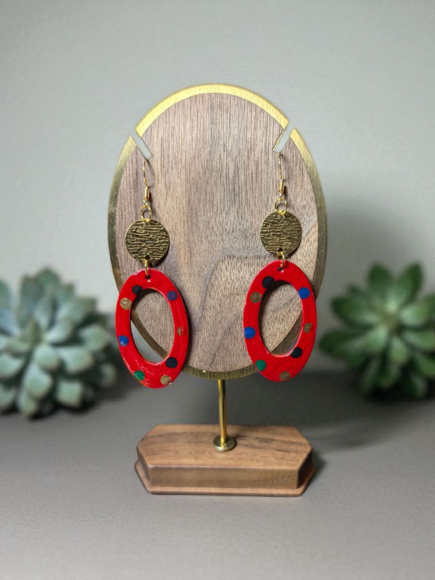 Handpainted Earrings