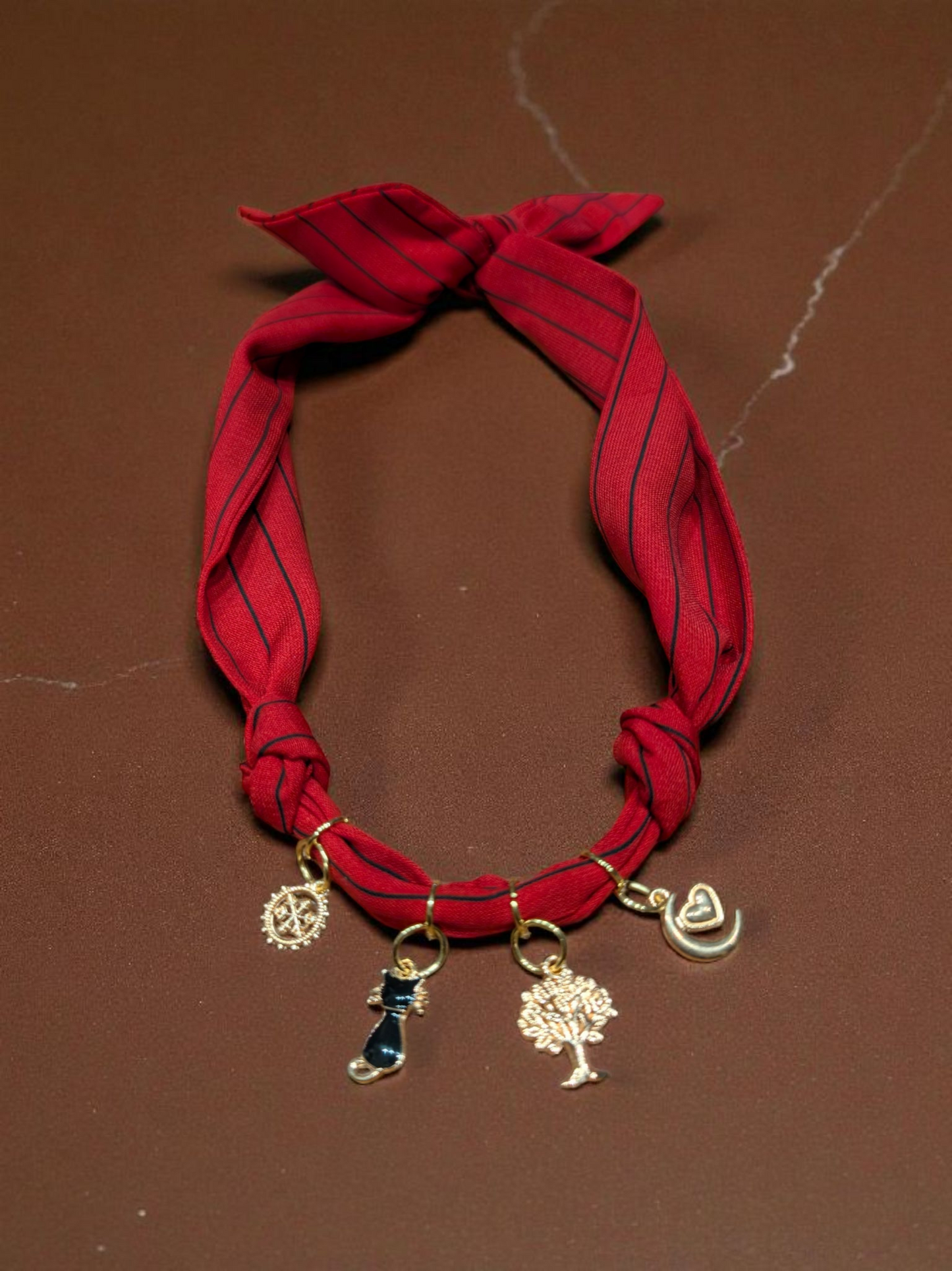 Scarf Necklace/Charms