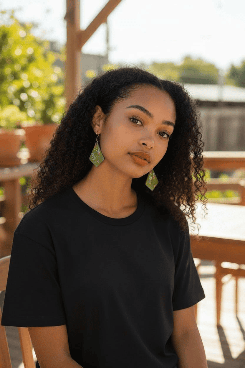 Hand Painted Earrings