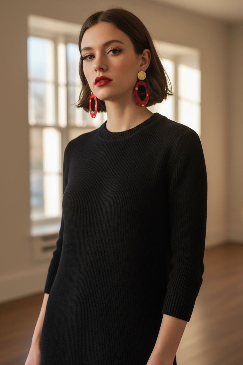 Handpainted Earrings