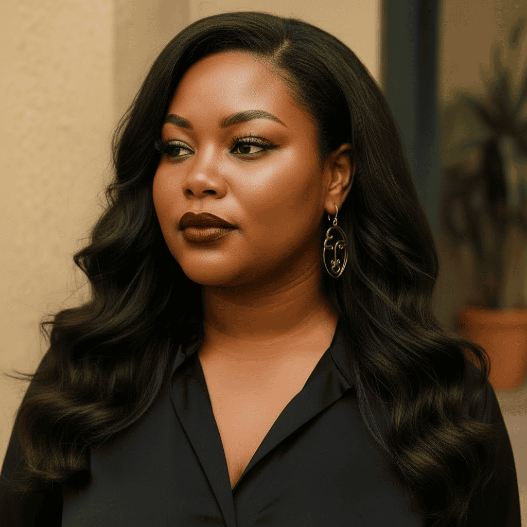 Abstract Face Earrings