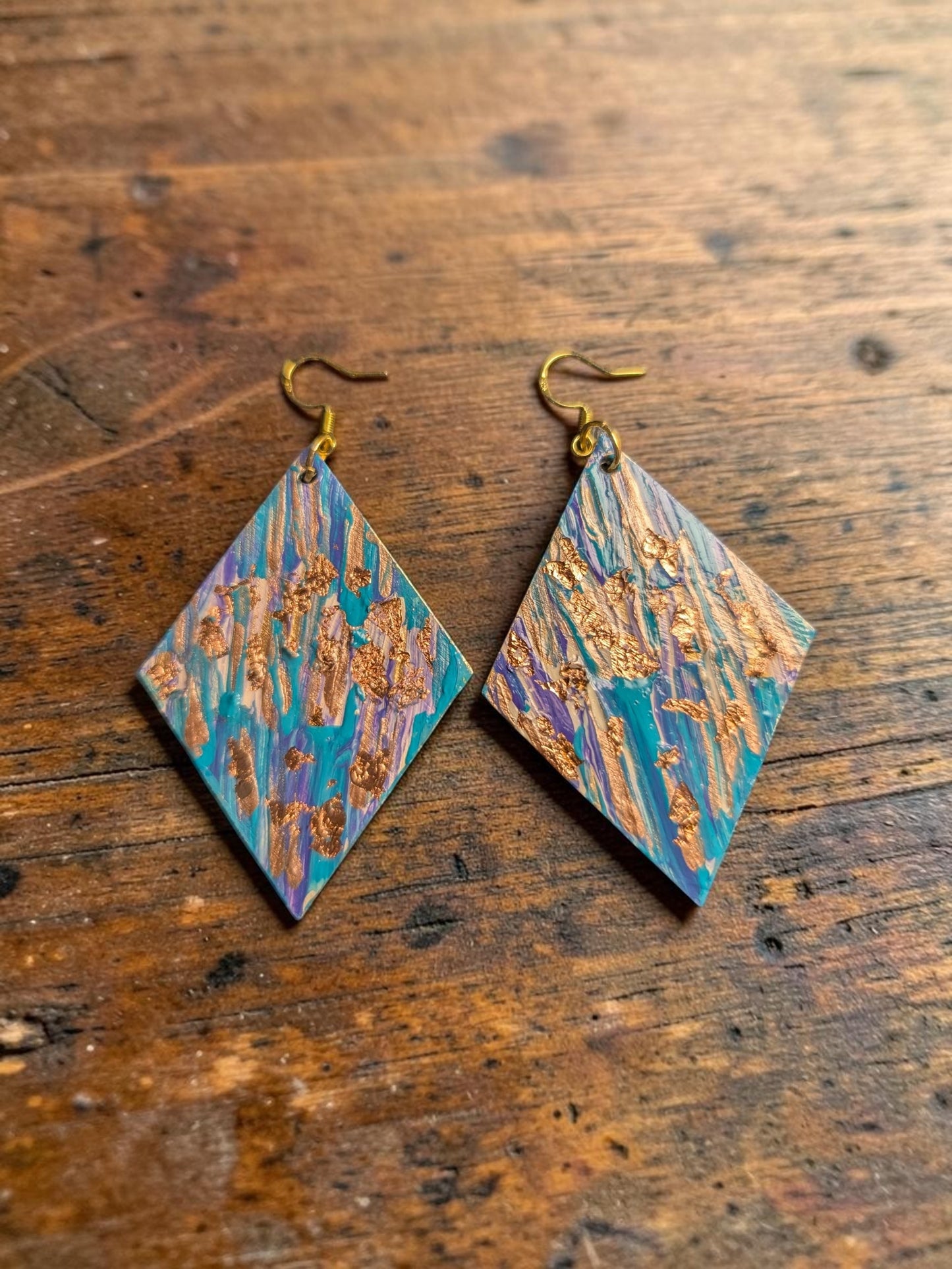Hand-Painted Earrings