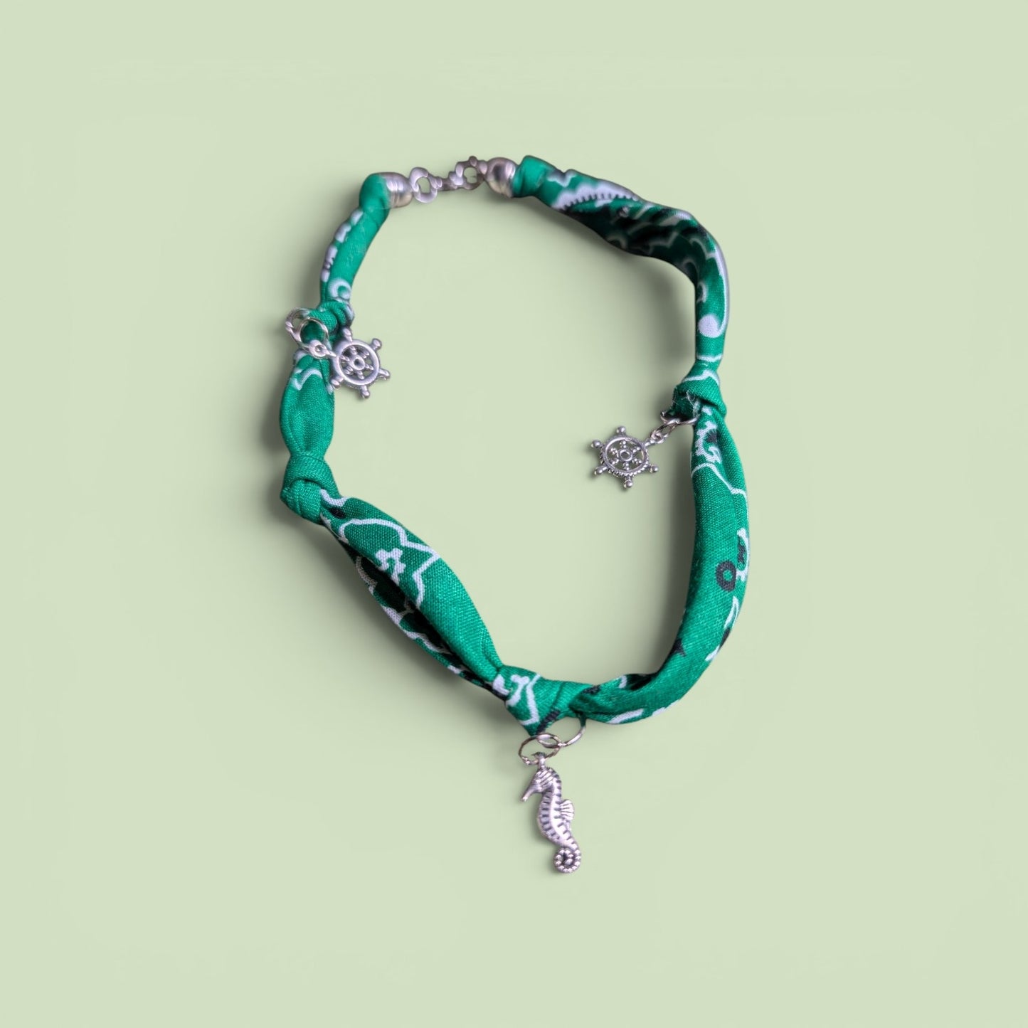 Bandana Charm Necklace