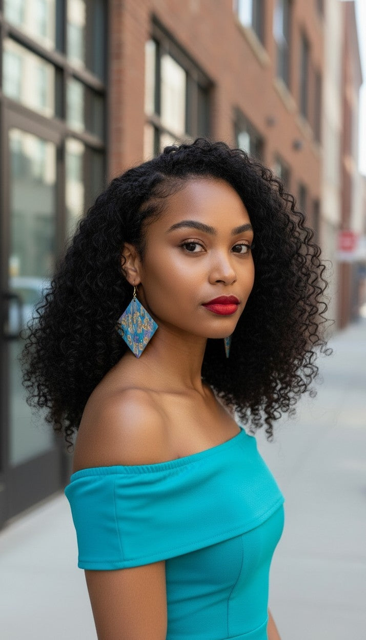 Hand-Painted Earrings