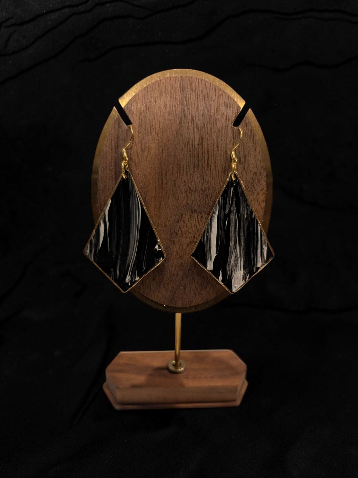 Statement Handpainted Earrings