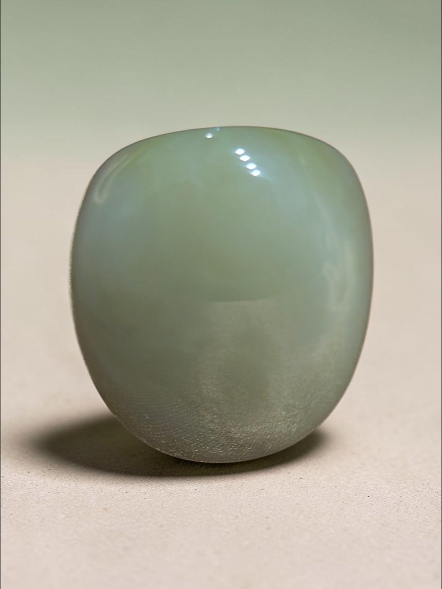 Olive Green Acrylic Ring