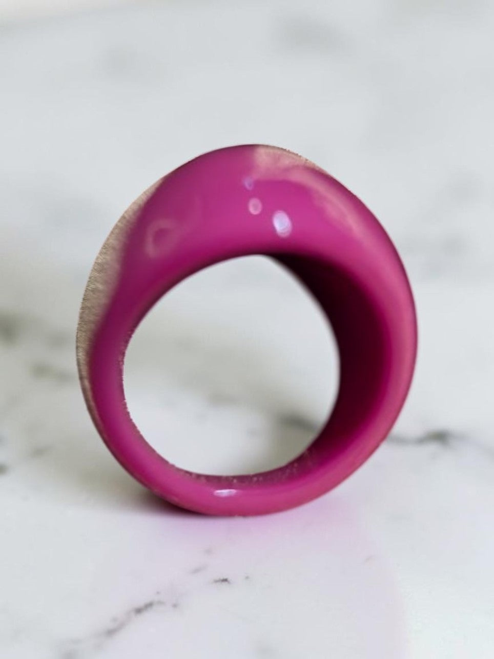 Pink Acrylic Ring