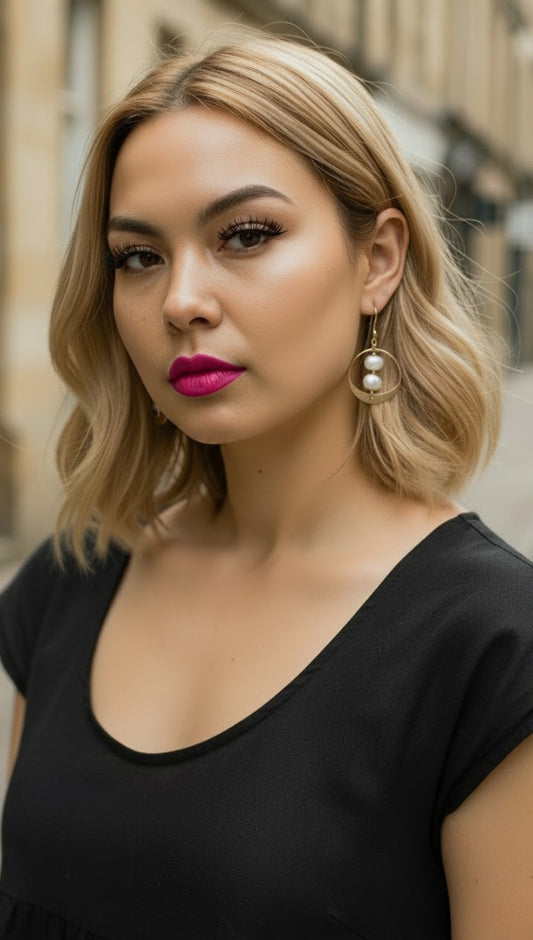 Cultured Pearl Earrings