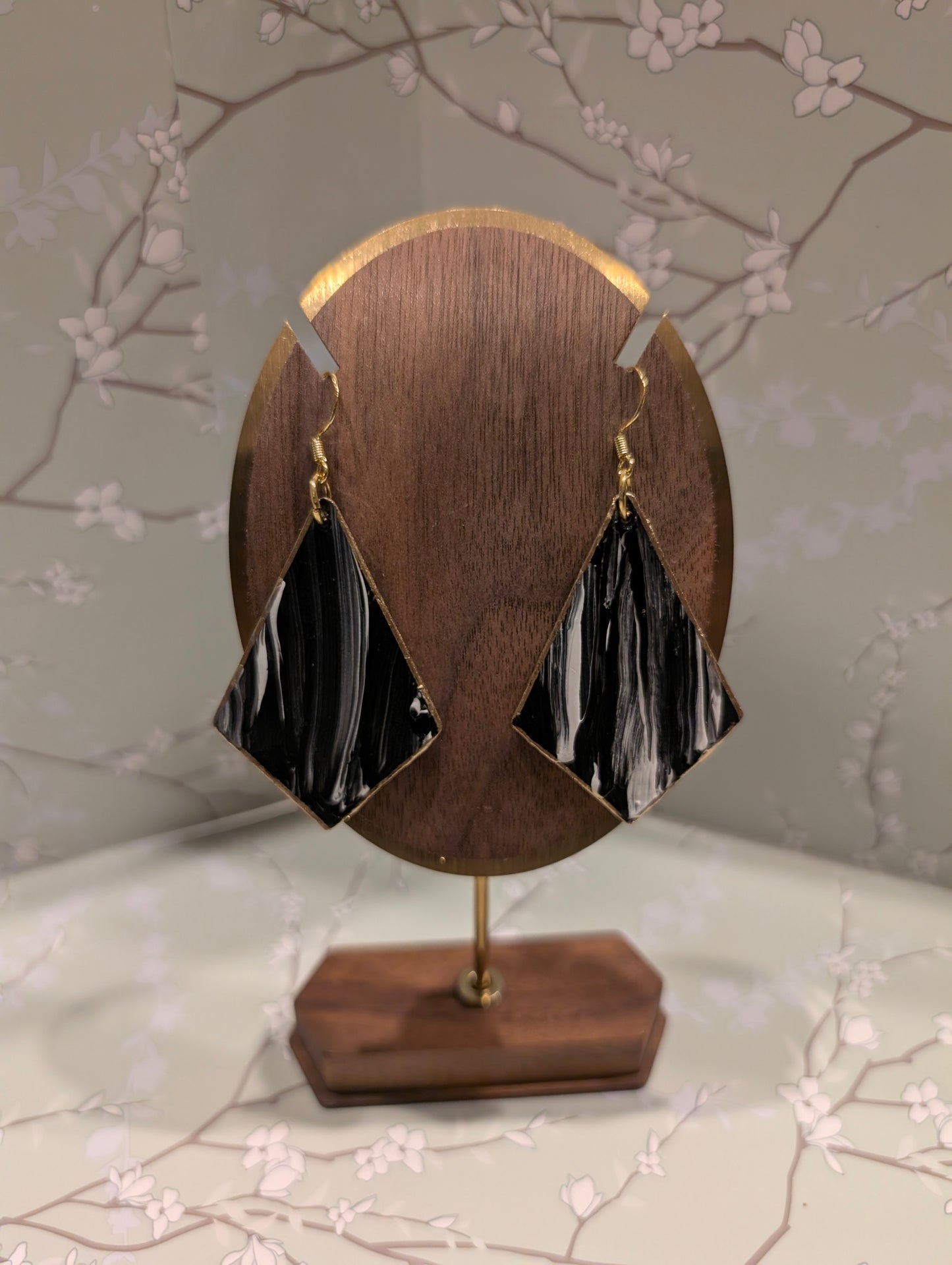 Statement Handpainted Earrings
