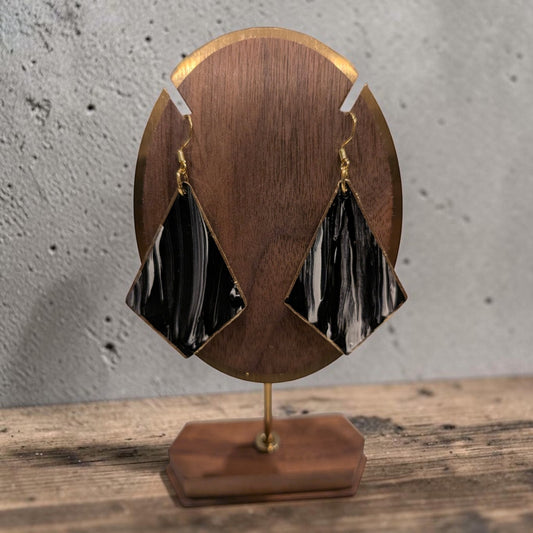 Statement Handpainted Earrings