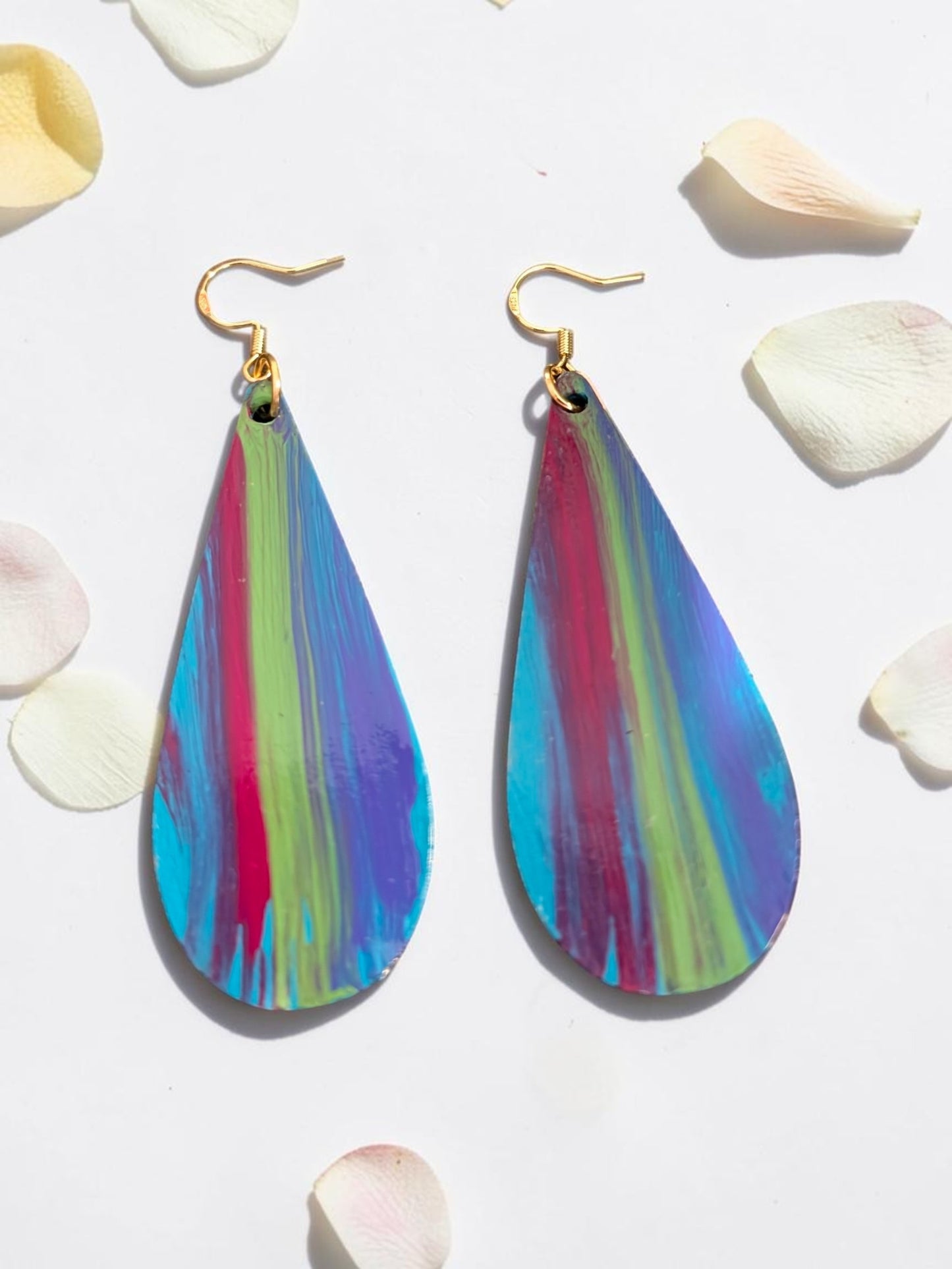 Hand-Painted Earrings