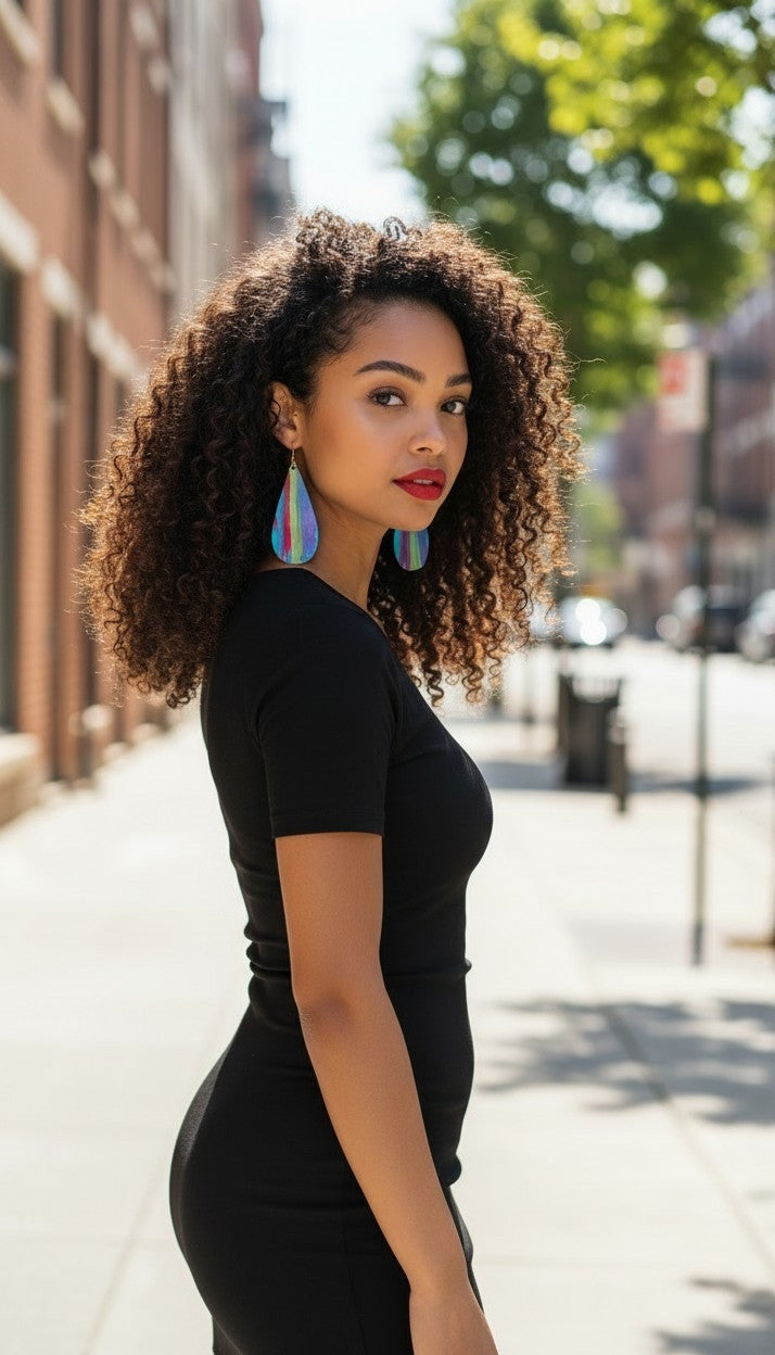 Hand-Painted Earrings