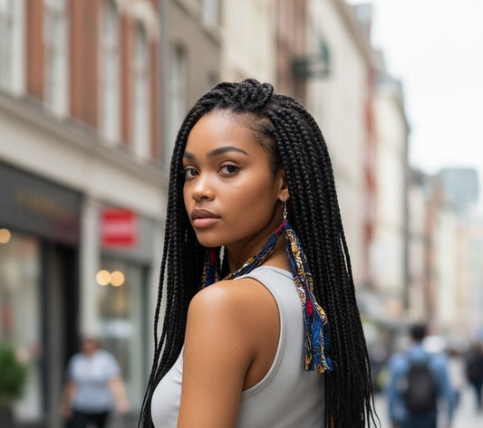 Ankara Tassel Earrings