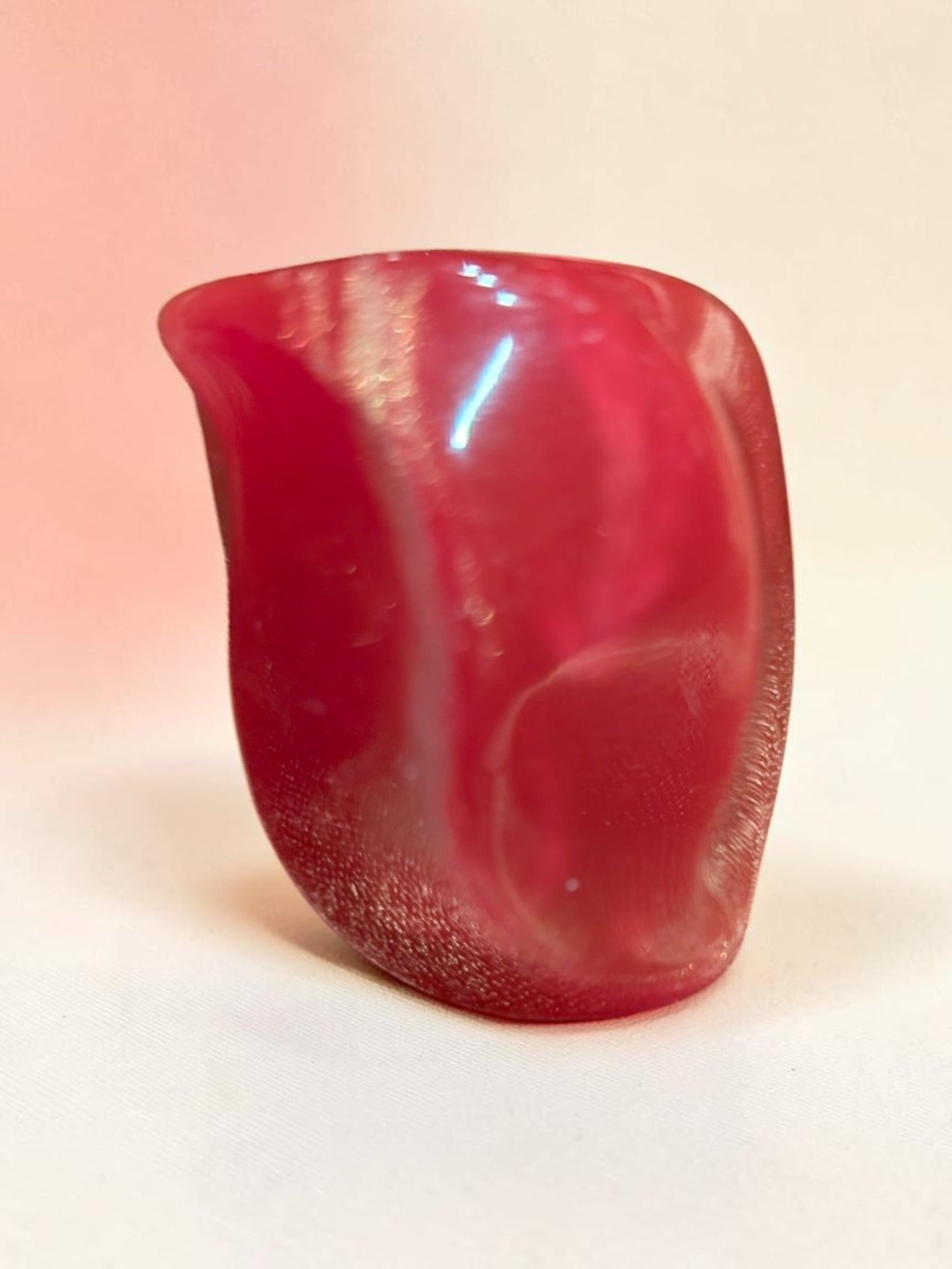 Orange Acrylic Ring