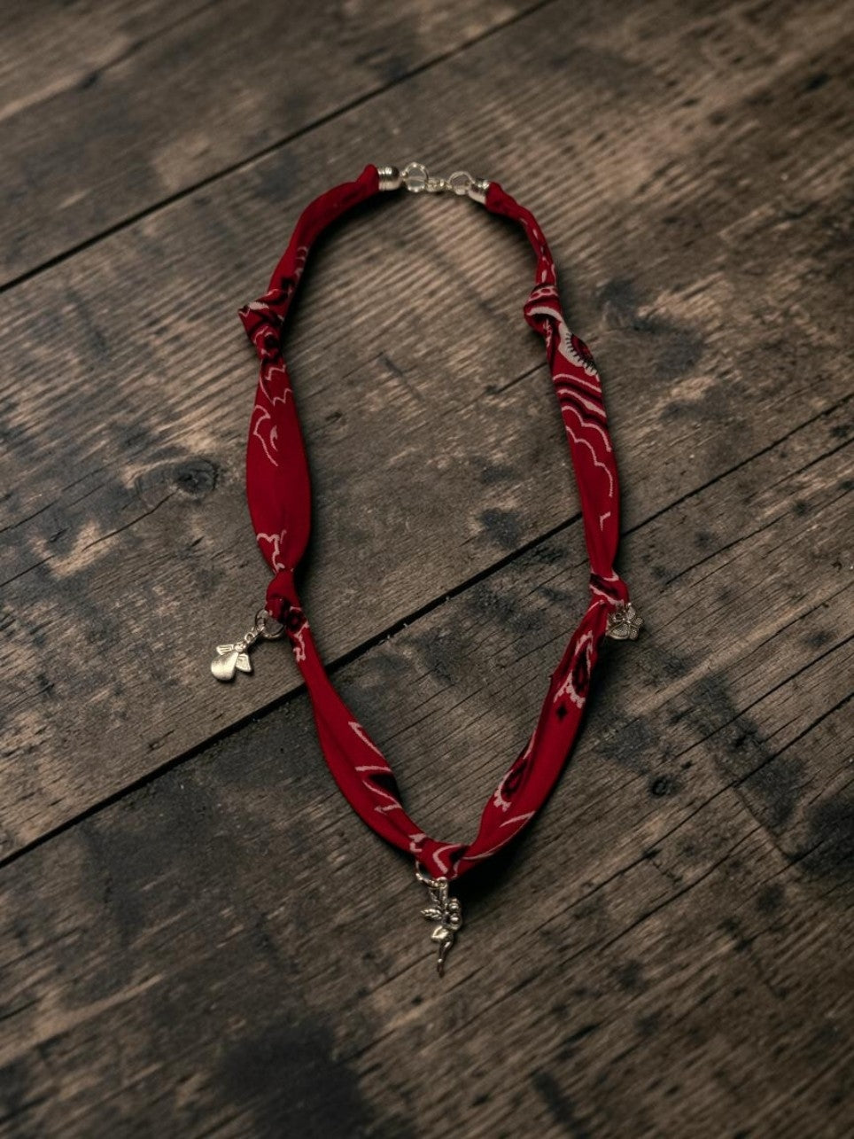 Bandana Charm Necklace