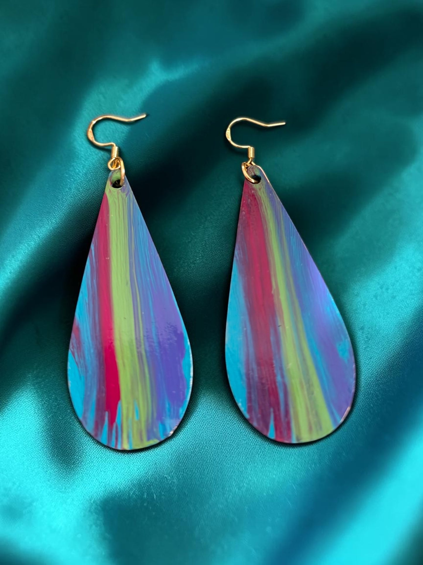 Hand-Painted Earrings