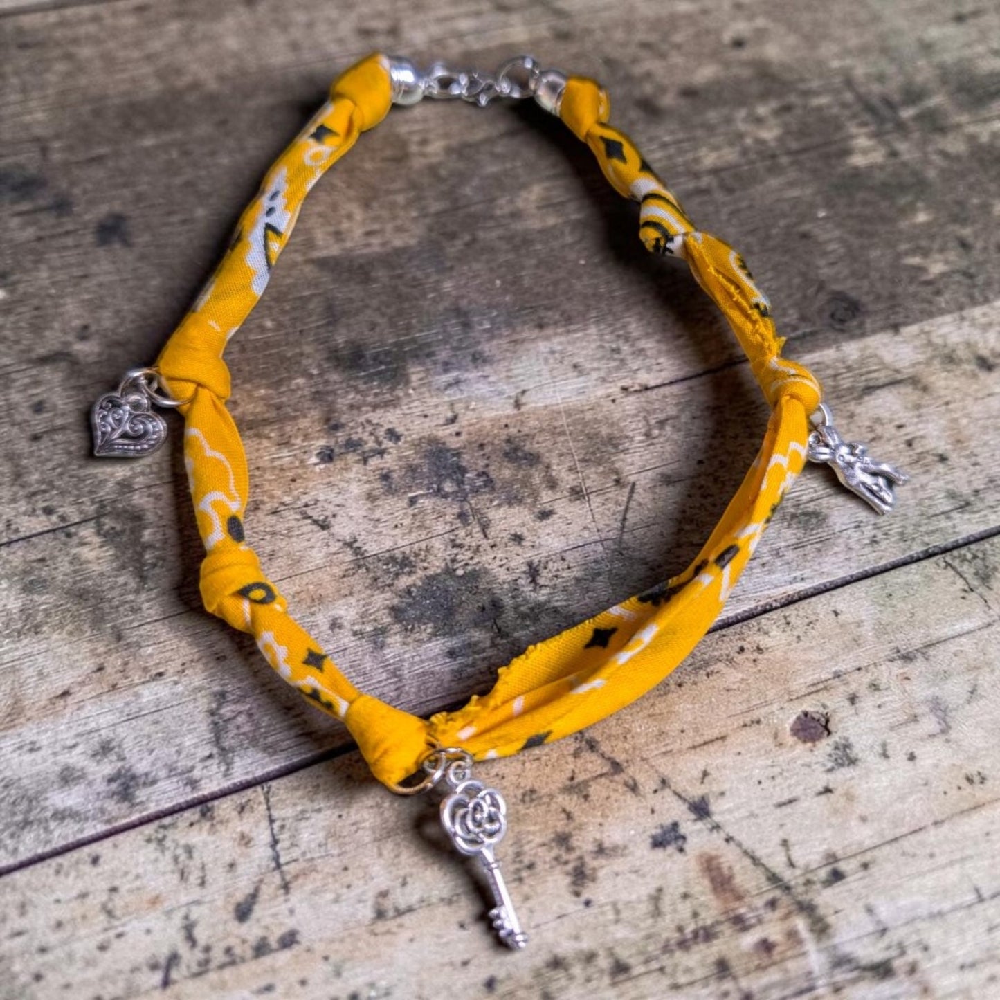 Bandana Charm Necklace
