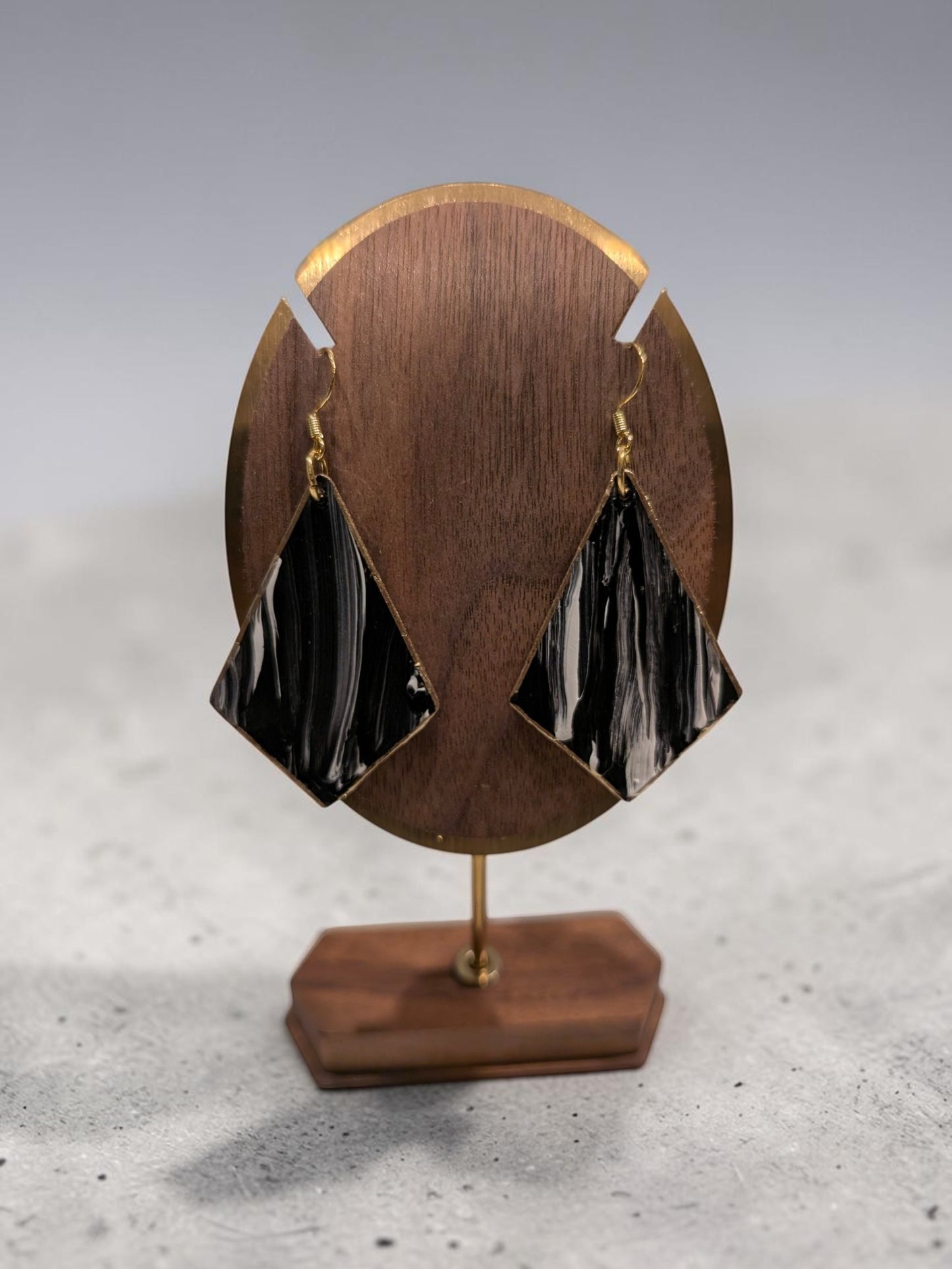 Statement Handpainted Earrings