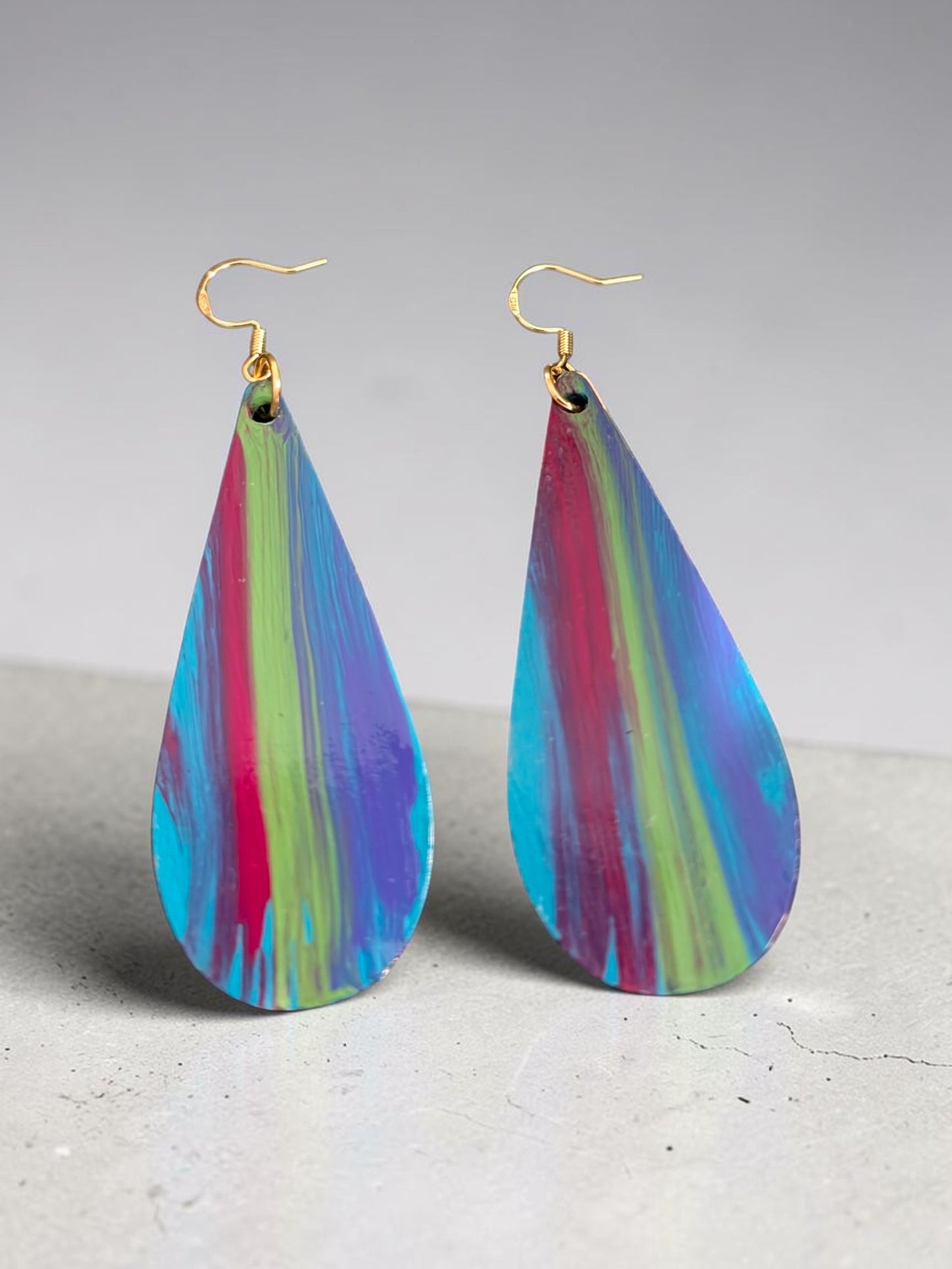 Hand-Painted Earrings
