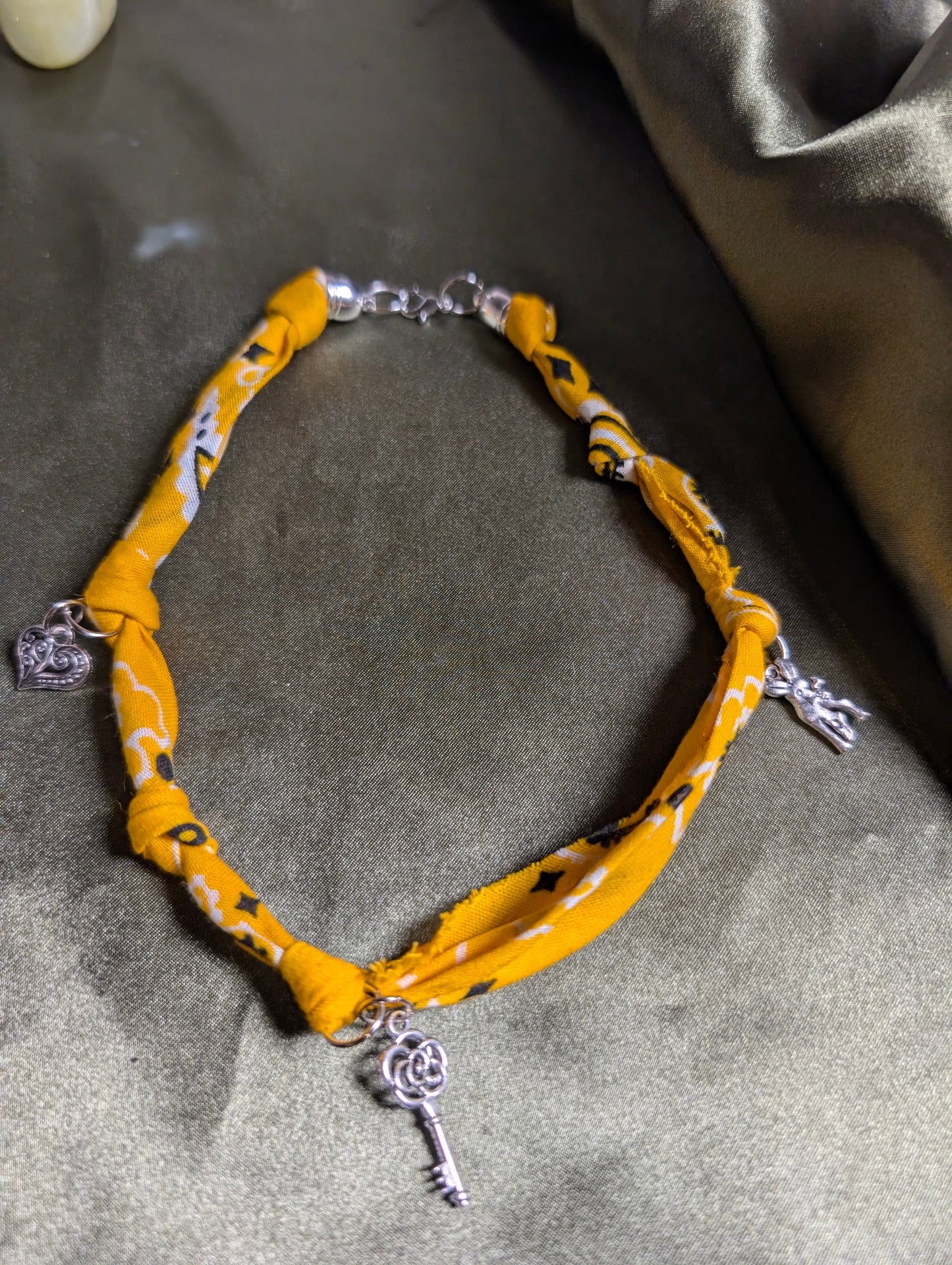 Bandana Charm Necklace