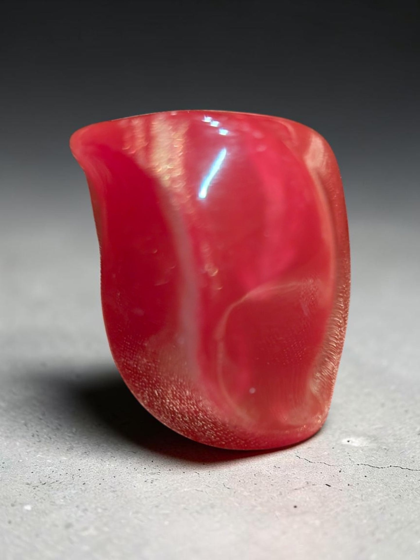 Orange Acrylic Ring