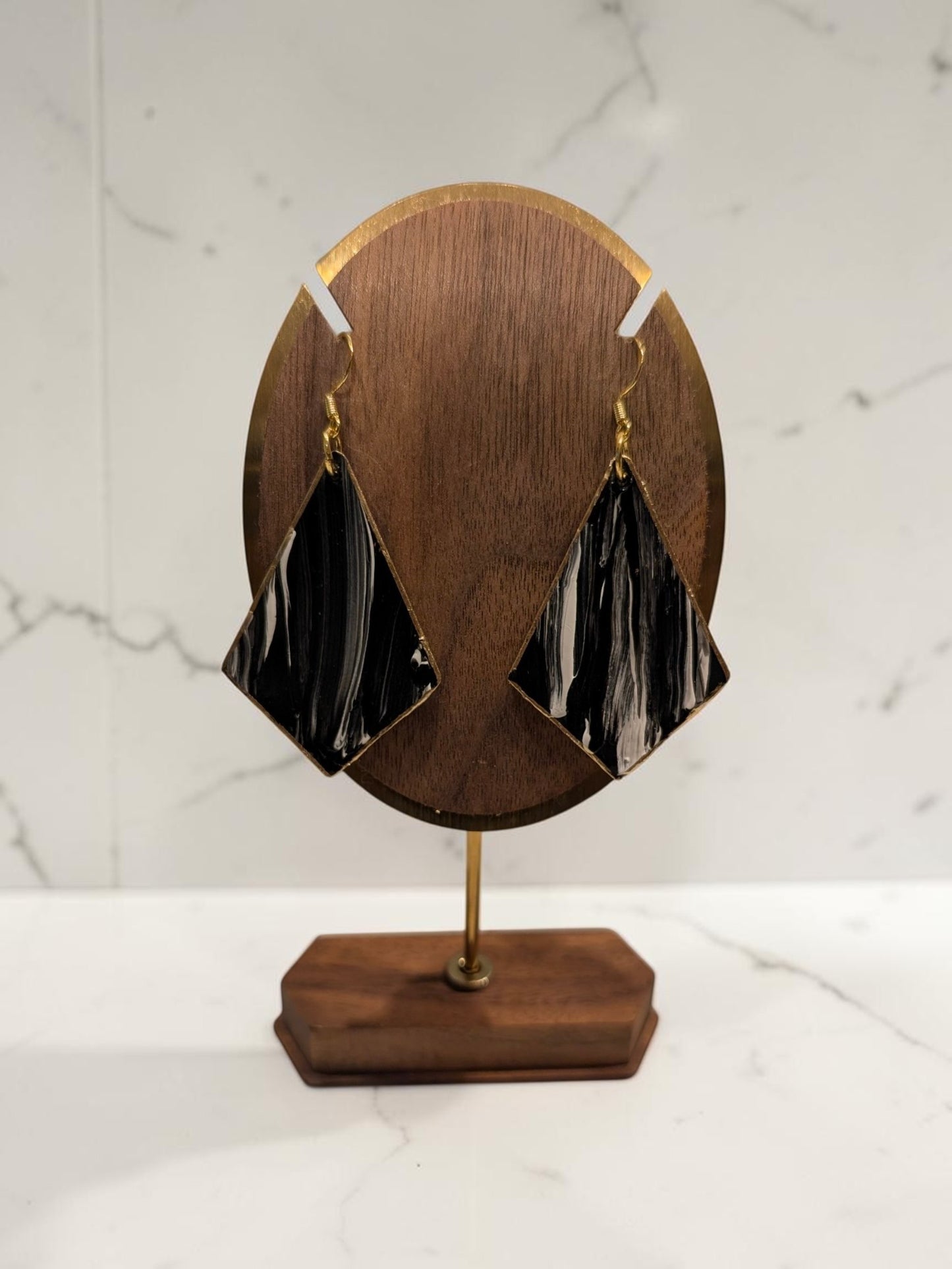 Statement Handpainted Earrings