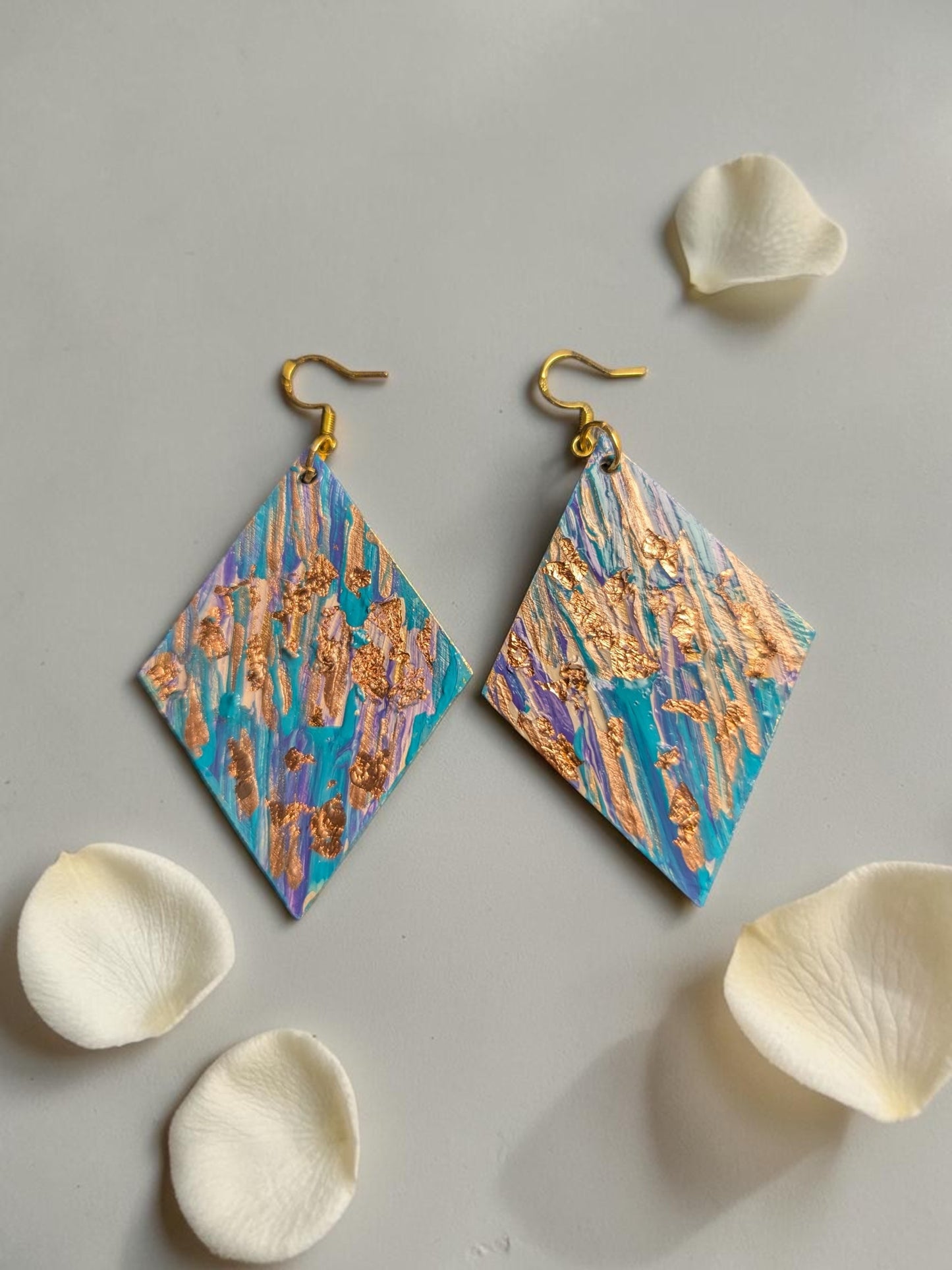 Hand-Painted Earrings
