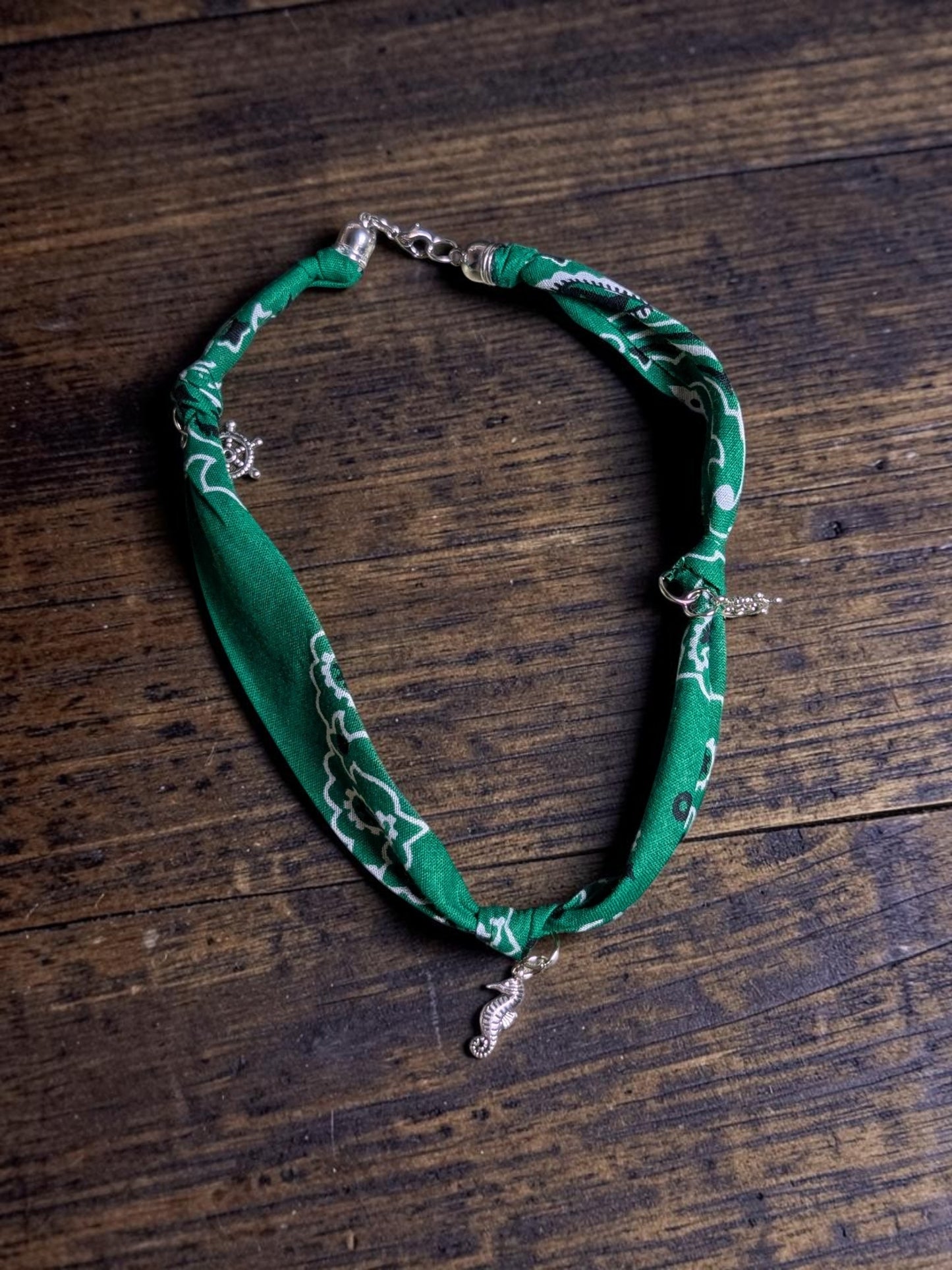 Bandana Charm Necklace
