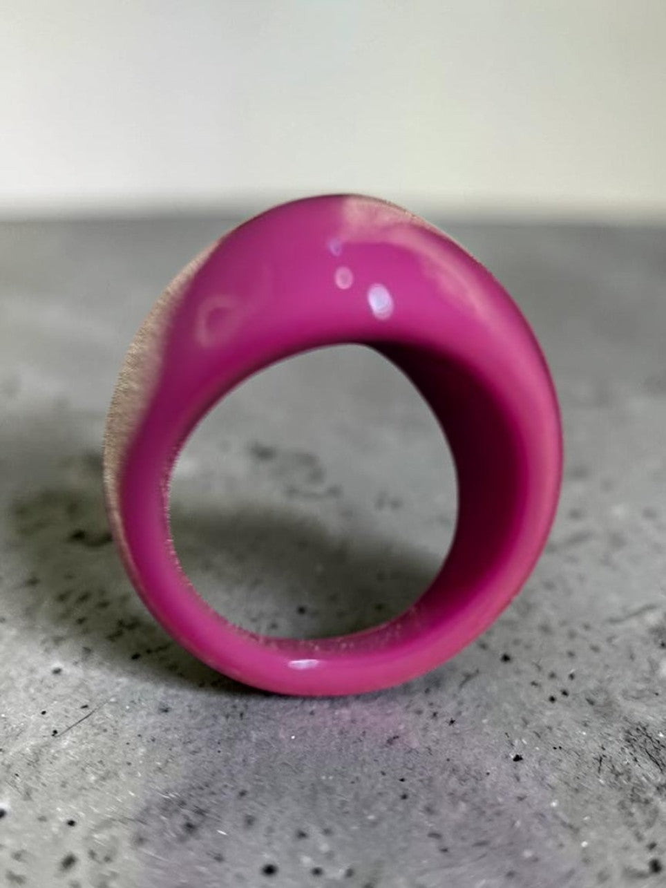 Pink Acrylic Ring