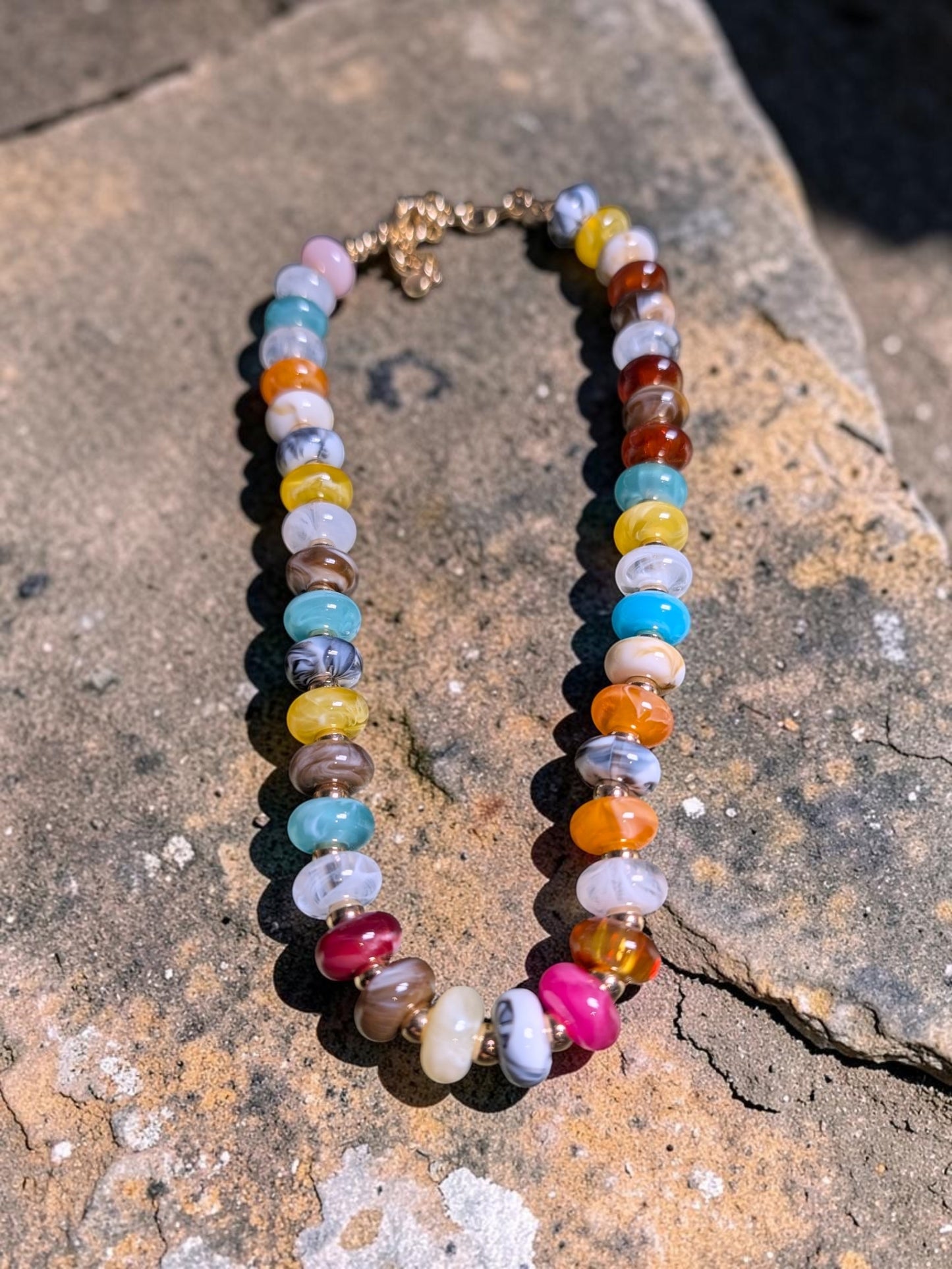 Glass Beaded Necklace
