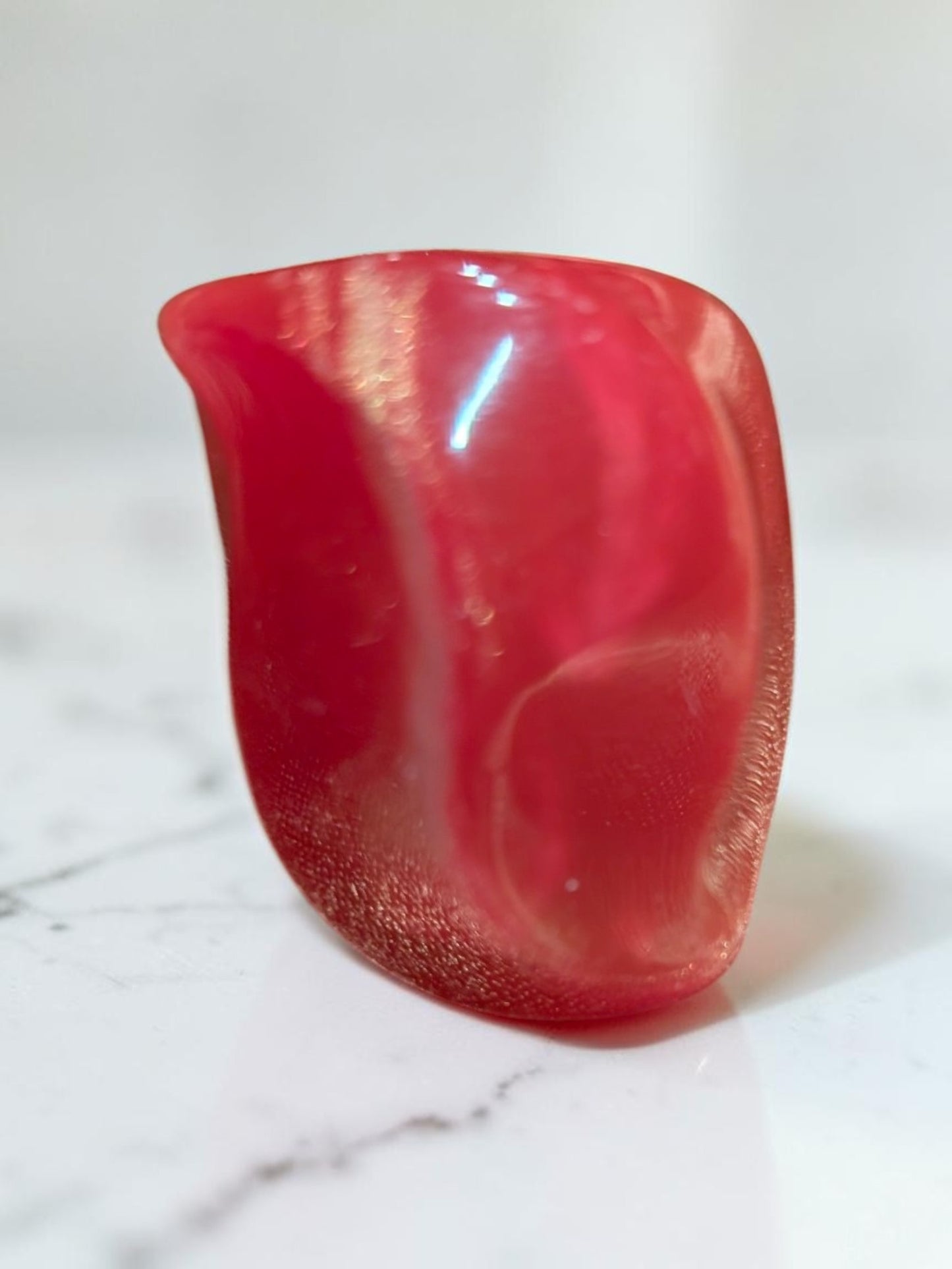 Orange Acrylic Ring