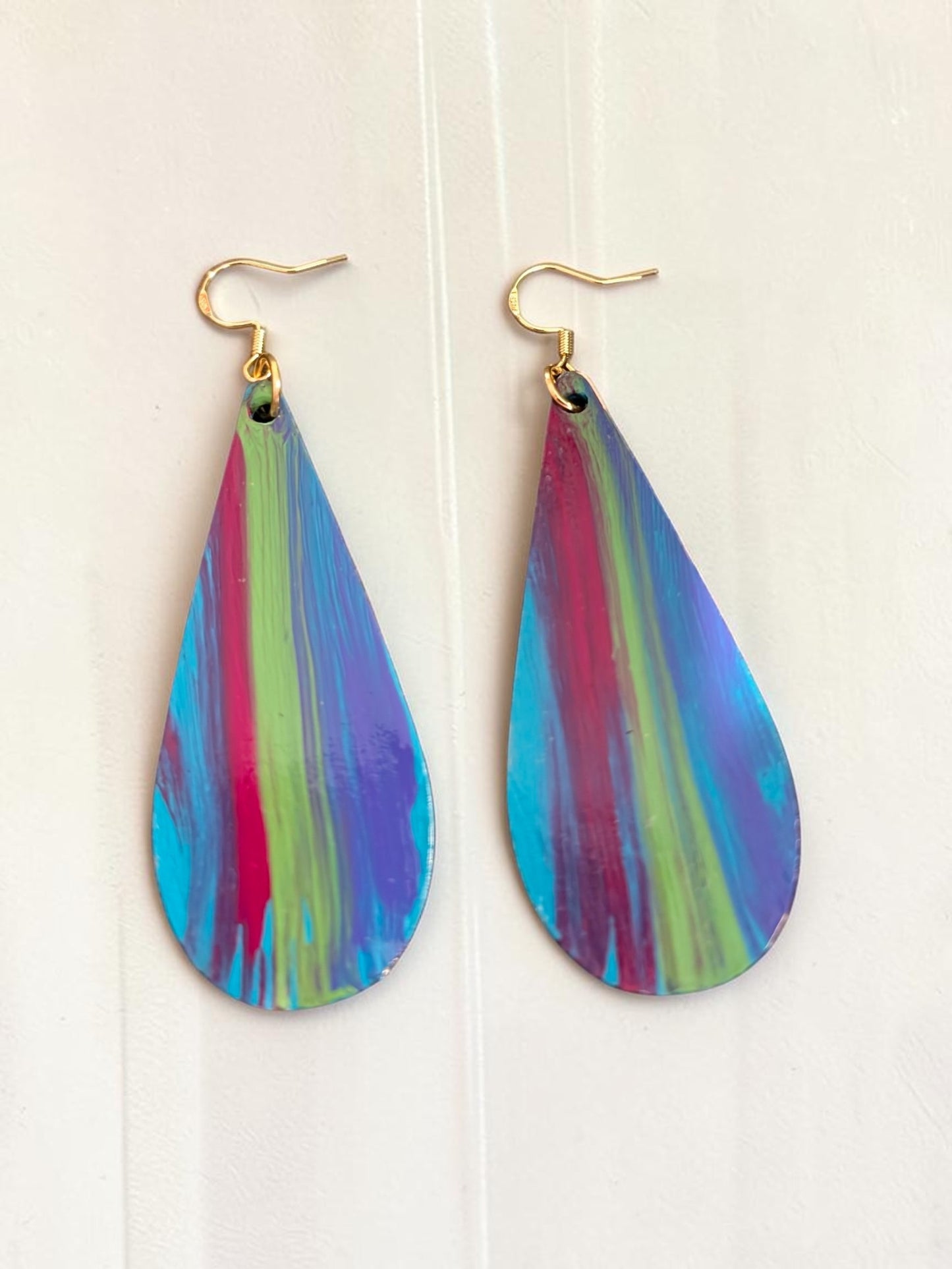 Hand-Painted Earrings