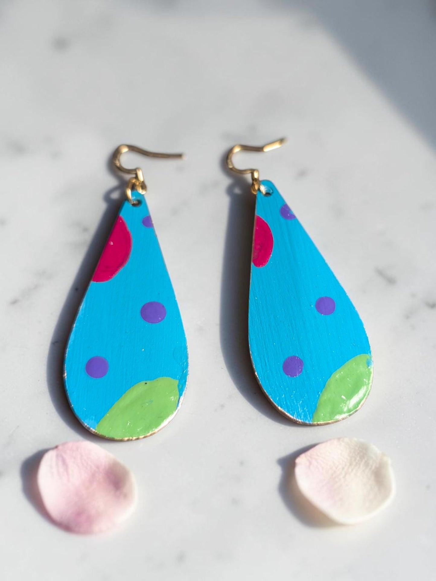 Hand-Painted Earrings