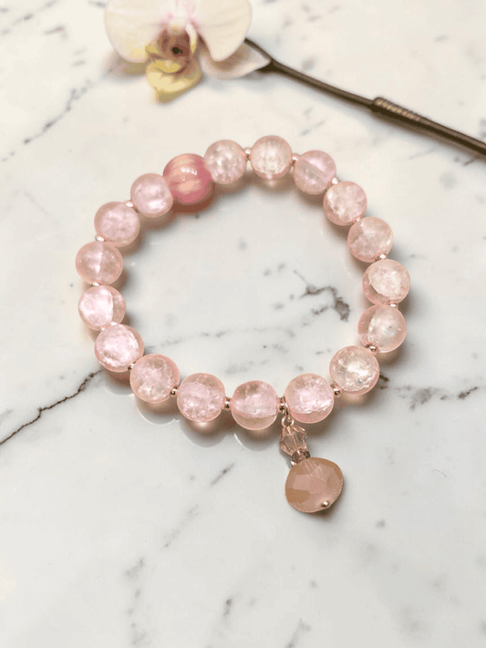 Quartz Beaded Bracelet